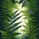 Contemporary Dark Green Geometric Style(Green)