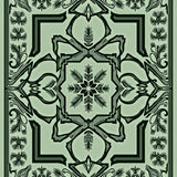 Celtic Knot Pine Branch Design Anti Slip(Green)