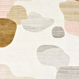 Boho Chic Abstract Beige with Modern Flair(Ivory)