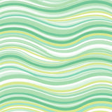 Tranquil Horizon Wavy Cascade (Green)