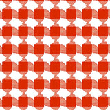 Autumn Harvest Checkered with Alternating Design(Red)