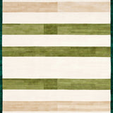 Geometric Patterned Beige Green Accent(Beige)