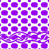 Retro Checkerboard Maze with Abstract Modern Twist (Purple)