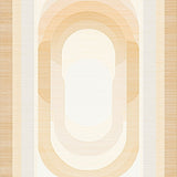 Neutral Toned with Layered Semi Circle(Beige)