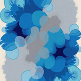 Artisan Crafted Abstract Watercolor Splash Modern(Blue)