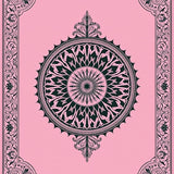 Sophisticated Bordered Medallion Vintage Inspired Arrangement (Pink)