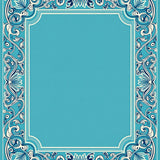 Hydrangea Blossom Scrollwork With Baroque Petal Detailing(White)