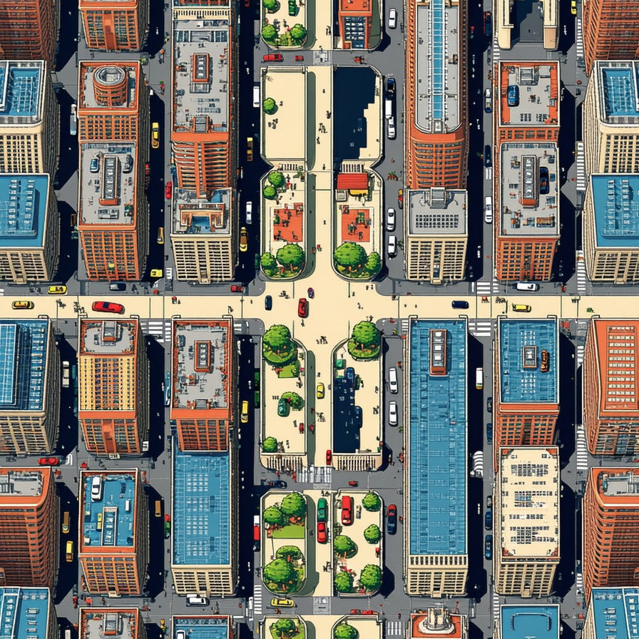 Interactive Multi Color Vehicle Playmat for Toddlers(Blue) - ODIKA