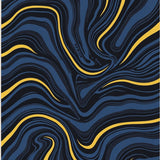 Swirling Oceanic Vortex Artistic(Blue)