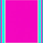 Artistic Boundary Trim Featuring Harmonious Balanced Layout (Pink) - ODIKA