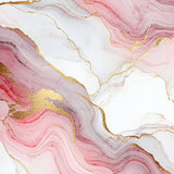 Chic Abstract Marble(White)