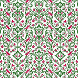 Botanical Vine Trellis Hand Tufted Hallway(White)