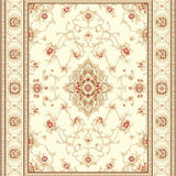 Classic Krystin Motif With Beige And Ivory Accents(Beige)