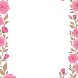 Romantic Blossoming Meadow Artistry Enchanted Timeless(Pink)