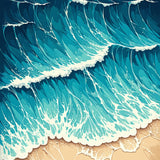 Summer Seaside Aesthetic Non Slip(Blue)