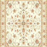 Elegant Grand Medallion Design with Vintage Charm(Beige)