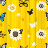 Sunny Floral Rustic Appeal(Yellow)