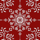 Nordic Starlight Swirl Circular Decorative Accent(Red)