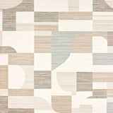 Kitchen Runner Abstract Beige(Beige)