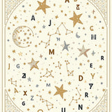 Enchanted Learning Circle Constellations ABC Design(Beige)
