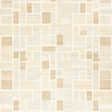 Elegant Beige Area Featuring Abstract Geometric(Beige)