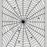 Arachnid Web Spun Decorative Tapestry(Black)