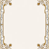 Artisan Scrollwork Adorned with Ornate Baroque Inspired(Gold)