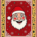 Festive Jolly Saint Nick Holiday(Red)
