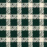 Festive Plaid Checkered Holiday Area Machine(Dark Green)