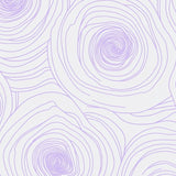 Dreamy Swirl Cosmic Nebula Medallion Contemporary Artistic(Purple)