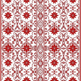 Timeless Lattice with Interlocking Bursts (Red) - ODIKA