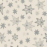 Nordic Burst Entry with Traditional Scandinavian Motifs(Beige)