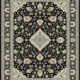 Timeless Black Beige Geometric Style(Black)