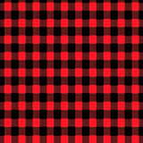 Cabin Checkered Front Step Accessory(Red)