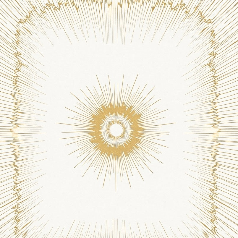 Celestial Interlocking Starburst Artistic (Gold) - ODIKA