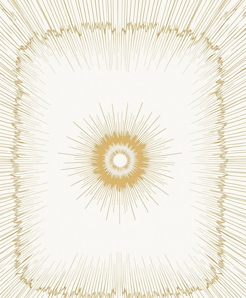 Celestial Interlocking Starburst Artistic (Gold) - ODIKA