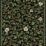 Timeless Nature Inspired Print(Black)