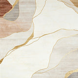 Chic Marble Design with Beige and Gradient(Beige)