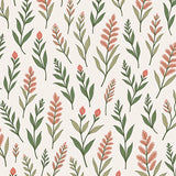 Botanical Garden Wildflower Vintage Herbs Collection(Green)