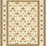 Boho Wave Area for Wood Stairs Beige Brown(Beige)