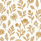 Natural Countryside Floral Sketch Elegant Entryway(White)