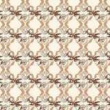 Inspired Quatrefoil Trellis Interlocking Motif(Beige)