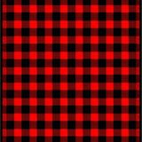 Layering Doormat Rug Buffalo Plaid Carpet Christmas Red Design(Red)