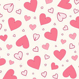 Motif Whimsical Romance Scattered Love Symbol Accent (Pink)