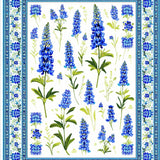 Bluebonnet Burst Floral Design(Blue)