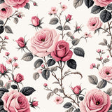 Pastel Flower Motif(Pink)