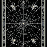 Haunting Elegant Lattice Design(Black)