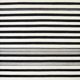 Farmhouse Style Striped for Porch Entry(Black)