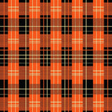 Autumn Tartan With Interlocking Spider Web Accents(Black)