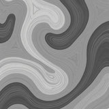 Abstract Marble Swirl Decorative with Cloud Formations(Gray)